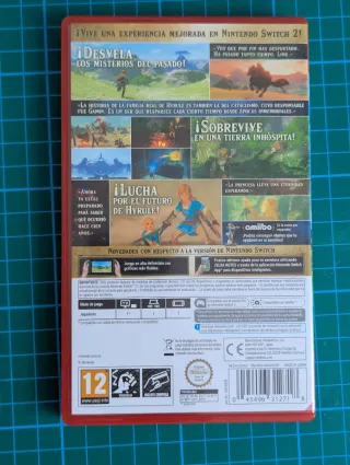 Zelda Breath of the Wild Switch 2 Edición