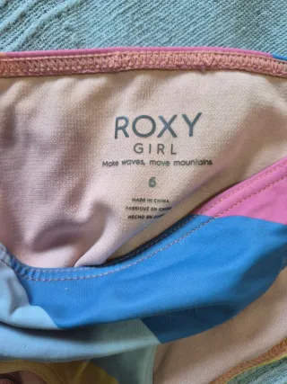 Braguita bikini niña Roxy Talla 6