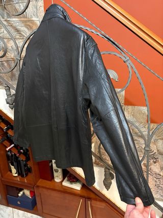 Giacca biker vera pelle di qualità morbida vintage