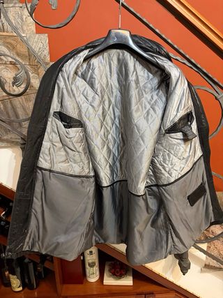 Giacca biker vera pelle di qualità morbida vintage