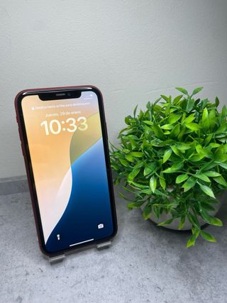 iphone 11 256GB rojo- batería nueva - FaceID OK