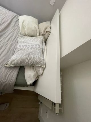 Cama MALM con 4 cajones y colchón