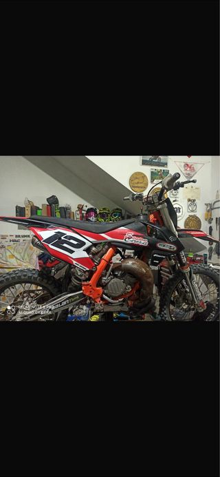 Moto de Cross Preparada 85cc