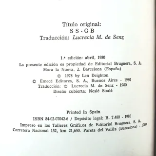 SS-GB 1941: los Nazis en Gran Bretaña