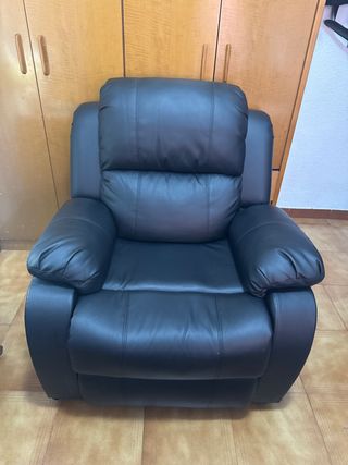 Sillón de masajes negro