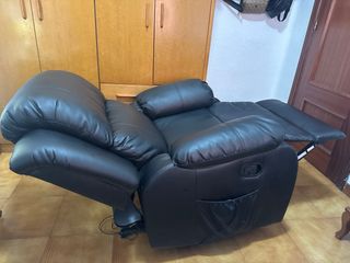 Sillón de masajes negro