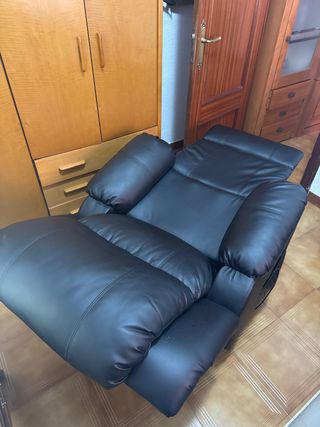 Sillón de masajes negro