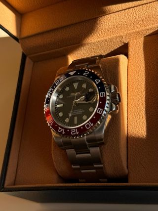 RELOJ SEIKO MOD GMT PEPSI