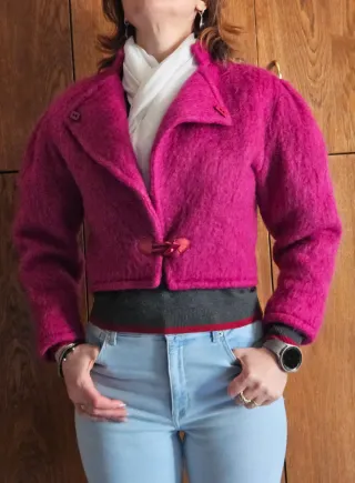 Cropped, giacca corta vintage