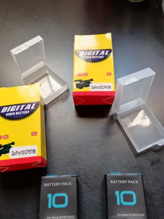 Baterías GoPro Hero 10 (CP5798) Es para la 7 black