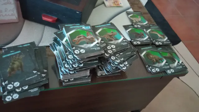 Cartas Colección Dinosaurios Jurassic World