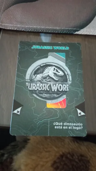 Cartas Colección Dinosaurios Jurassic World