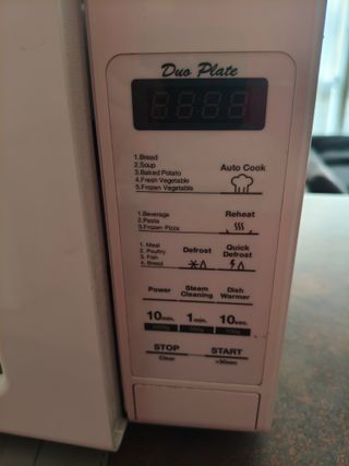 Microondas Daewoo Duo Plate Blanco