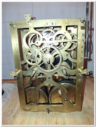 Meccanica orologio a cucù conoide