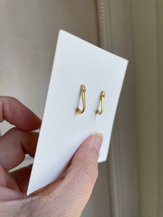 Pendientes antiguos de luto