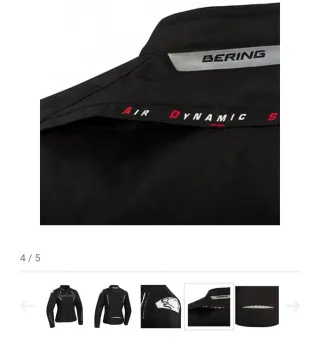 Chaqueta Moto Bering Mujer Talla L