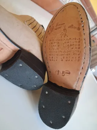 Botas de Cuero Tacon Clavos Bravo's 23-24.