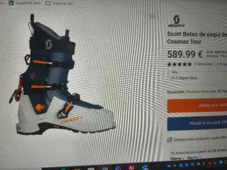 Botas de Skimo Scott talla 27 mp