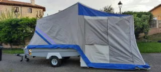 Remolque tienda plegable