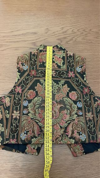 Chaleco Fallero/Torrentí Brocado Dorado