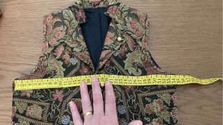 Chaleco Fallero/Torrentí Brocado Dorado