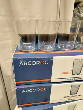 36 Vasos Arcoroc Sidra Gigante 50cl Nuevos
