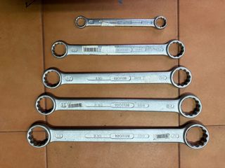 Juego de llaves de anillo Bellota