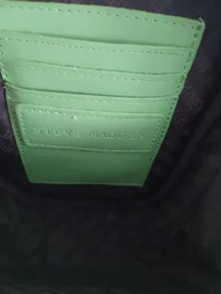 Bolso bandolera Steve Madden verde