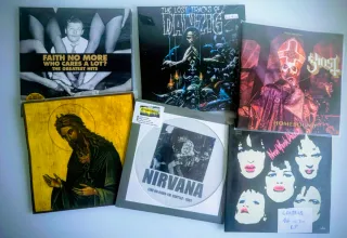 Lote Vinilos Rock/Metal - Cambio por Guitarra Zurd