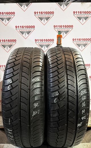 205 60 16 H MICHELIN RUEDA AL 90% DE VIDA UTIL