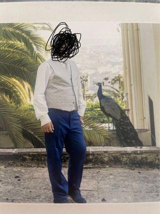 Traje Comunión Niño Azul Marino