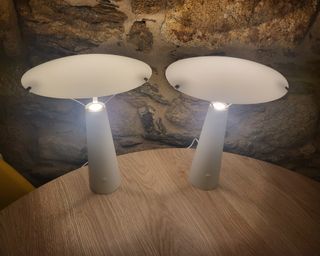 Lámparas de mesa blancas (2 unidades)