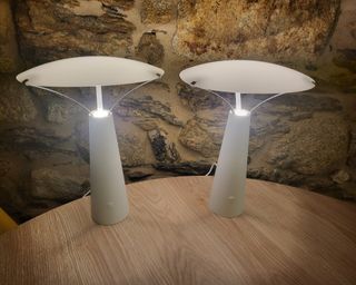 Lámparas de mesa blancas (2 unidades)