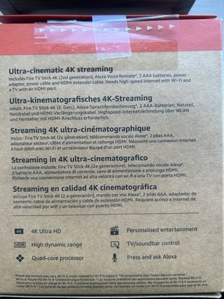 Amazon Fire TV Stick 4K (2ª Gen)