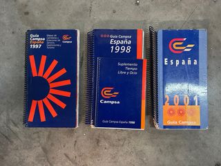 Guías Campsa 1997, 1998 y 2001