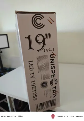 Televisor 19° Pulgadas Unispectra (Amazon)