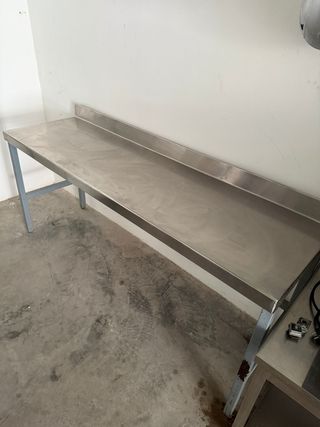 Mesa de trabajo Inox grande