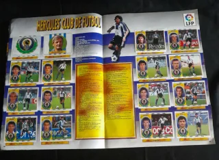 Álbum Cromos Liga 96/97 COMPLETO