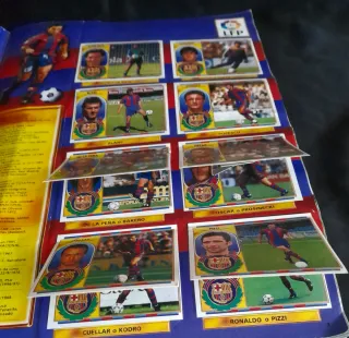 Álbum Cromos Liga 96/97 COMPLETO