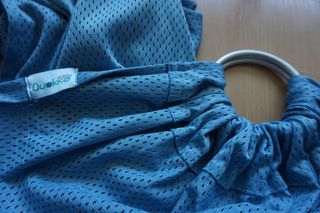 Pañuelo Quokka bebé azul