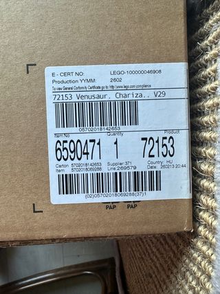 LEGO 72153 Pokémon Set