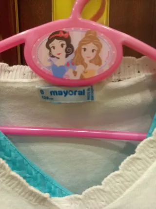 Vestido Mayoral Turquesa T.8 con chaqueta Mayoral