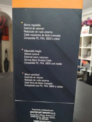 Auriculares Gaming Krhüner PC, PS4, Xbox