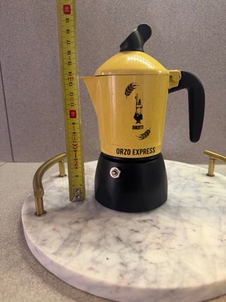 Cafetera Bialetti Orzo Express Amarilla