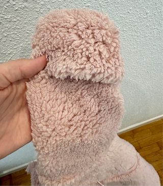 Buzo bebé Gap peluche rosa