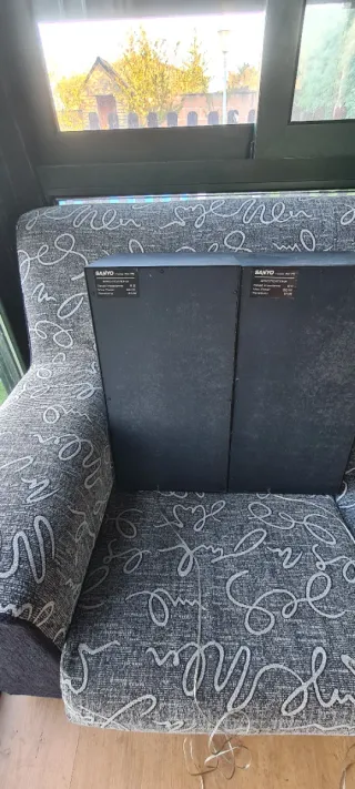 Altavoces Sanyo SX75 (Negro/Rosa)