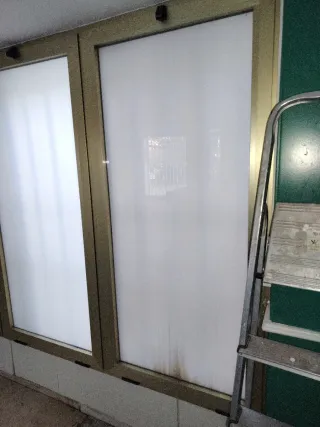 Conjunto de 3 ventanas abatibles