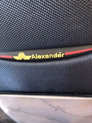 Maleta mediana Alexander azul marino