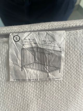 Colchón Cuna Blanco