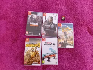 Nintendo Switch Lite Amarilla + Juegos + 64GB